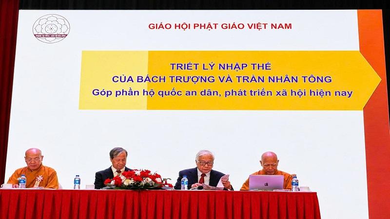 Ban Chủ trì hội thảo. Ảnh: ND Ban Chủ trì hội thảo. Ảnh: ND