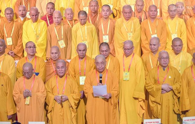 Hòa thượng Thích Minh Nhật phát biểu nhận nhiệm vụ Hòa thượng Thích Minh Nhật phát biểu nhận nhiệm vụ